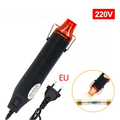 Black Heat Shrink Tube Kit Thermoresistant Tubing Shrink Wire Wrapping Electrical Connection Cable Insulation Sleeves Protecter