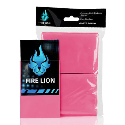 66x91mm 100PCS/Set Solid Matte Trading Card Sleeves Standard Size Card Protector for PTCG/TCG /MTG