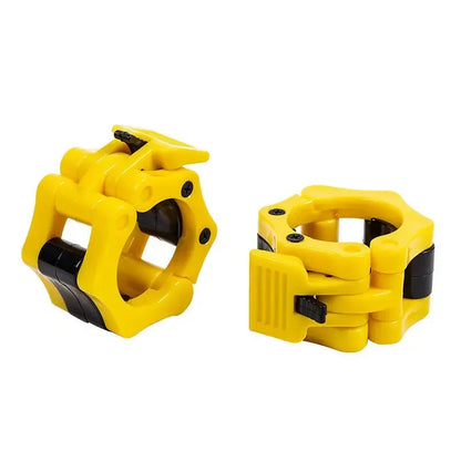 2Pcs 25/50mm Quick Release Barbell Clamps Spin Lock Barbell Collars Weight Bar Clips for Weightlifting and Strength Training