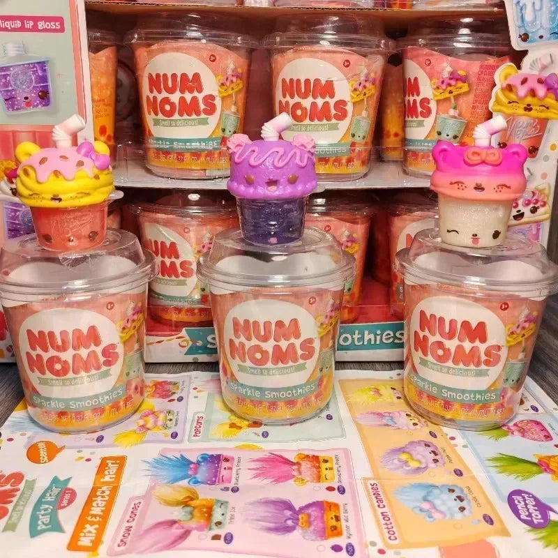 NumNoms Blind Box Toy Smell So Delicious Snackables Snow Cones Series Cute Pet Doll Collectible Toys Children's Surprise Gift