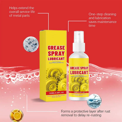 Rust Removal Lubricant Spray Multi-Purpose Rust Remover for Rust Prevention, Lubrication Car Maintenance Spray