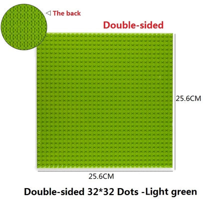 Base Plate 32*32 Dots Double-sided Base Building Blocks Baseplate Bricks Classical Bricks Kids Toys Compatible with Brand Blocks