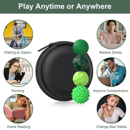 Silicone Sensory Magnetic Balls Stress Relief Anxiety Relief Toys for Adults  Fun Educational Cognitive Development