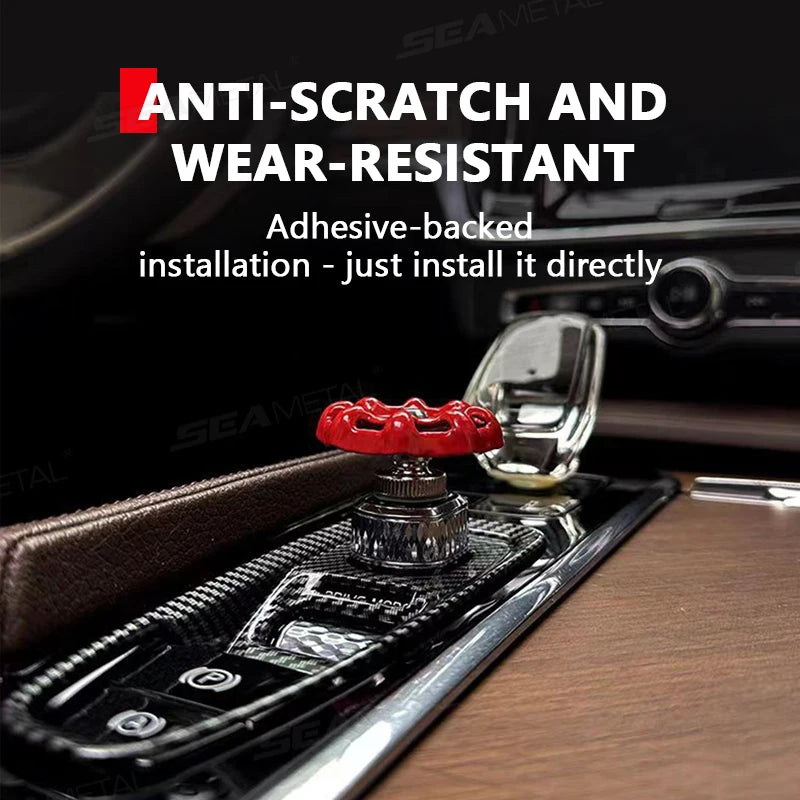 BLALION Fun Car Center Control 3D Valve Decoration Auto Interior Shift Knob Cover Air Conditioner Button Valve Switch Sticker