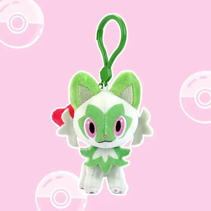 Pokemon Jigglypuff Plusle Minun Clefairy Togepi Mimikyu Kawaii Plush Stuffed Toy Keychain Backpack Pendant Keyring Birthday Gift