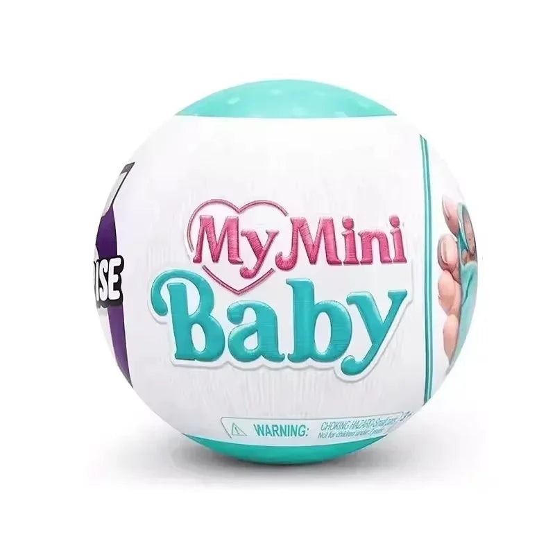 Genuine Zuru My Mini Baby Toy 5 Surpris Ball Ver1 Action Figures My Mini Baby Ver.2 Miniverse Anime Fiugres Decor Birthday Gift