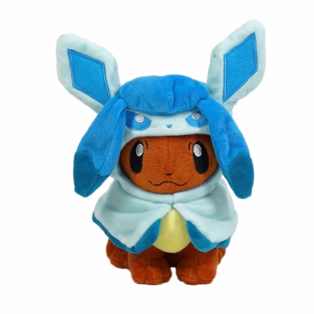 7 Styles 8" Pokemon Eevee Poncho Umbreon Espeon Jolteon Vaporeon Sylveon Flareon Plush Doll Stuffed Toys