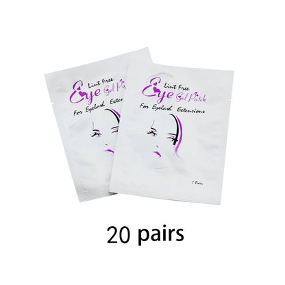 20/50/100pcs Eye Patches Eyelash Extension Under Eye Pads Makeup Eyelash Patches Tip Stickers Pads For Eyelash Extension Makeup