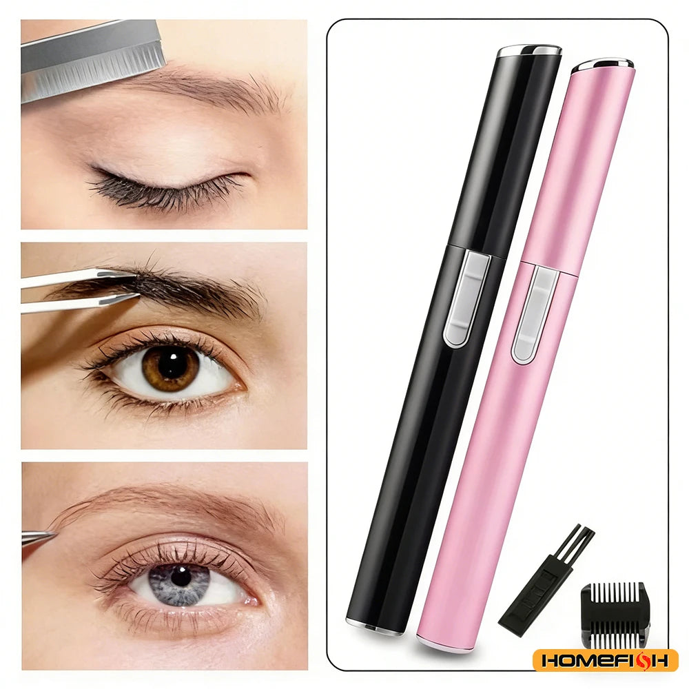 Mini Electric Eyebrow Shaver & Facial Hair Remover for Neck Lips Arms Legs Body, Trimmer for Women