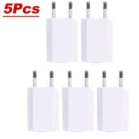 5Pcs EU Plug