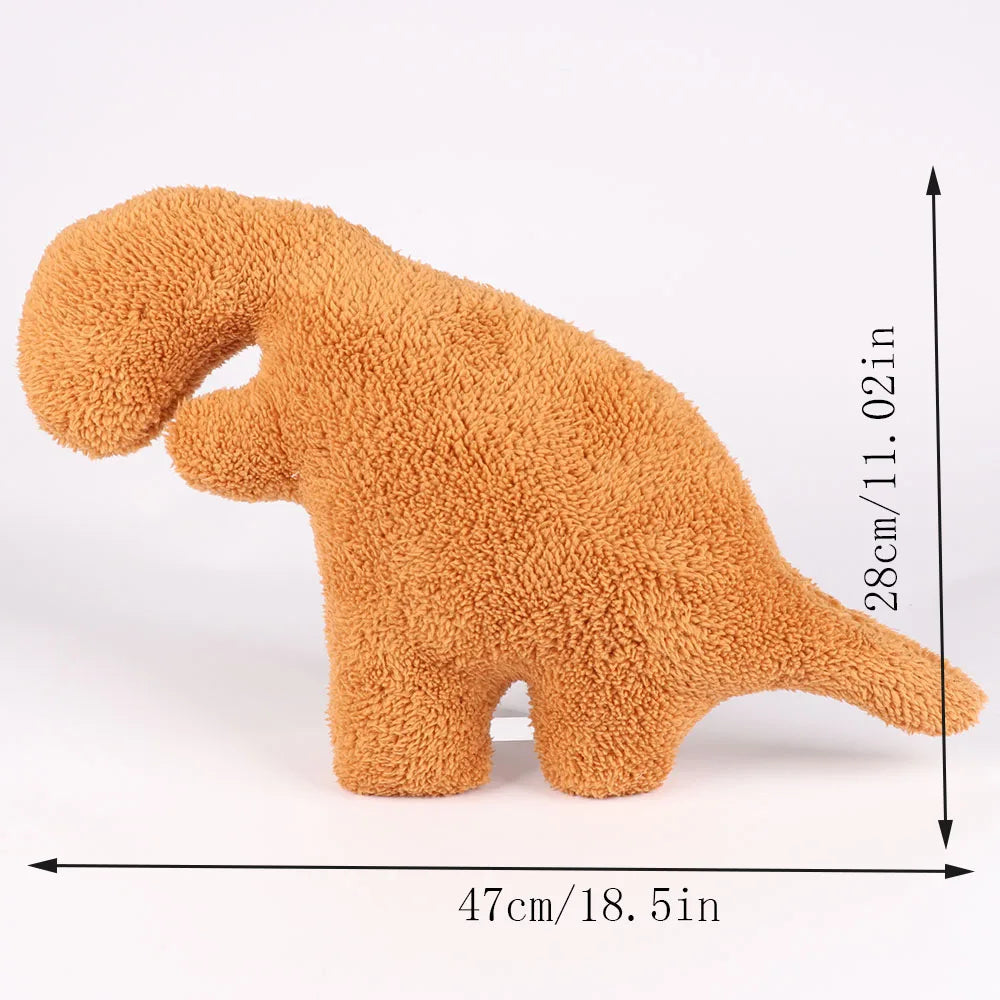 Nugget Pillow Dino Chicken Nugget Plush Pillow Cartoon Dinosaur Plush Pillow Stuffed Animal Plush For Kids Baby Gifts