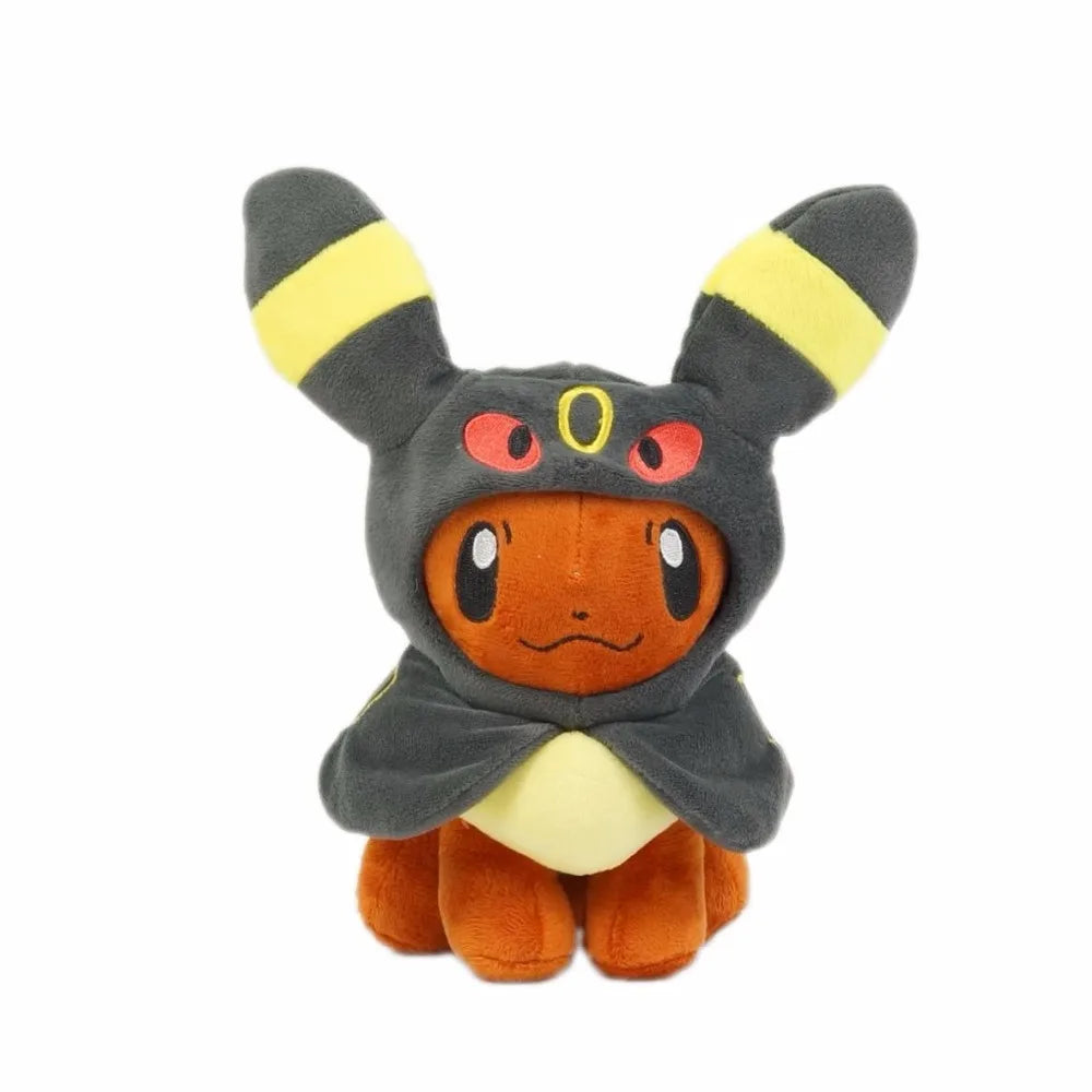 7 Styles 8" Pokemon Eevee Poncho Umbreon Espeon Jolteon Vaporeon Sylveon Flareon Plush Doll Stuffed Toys