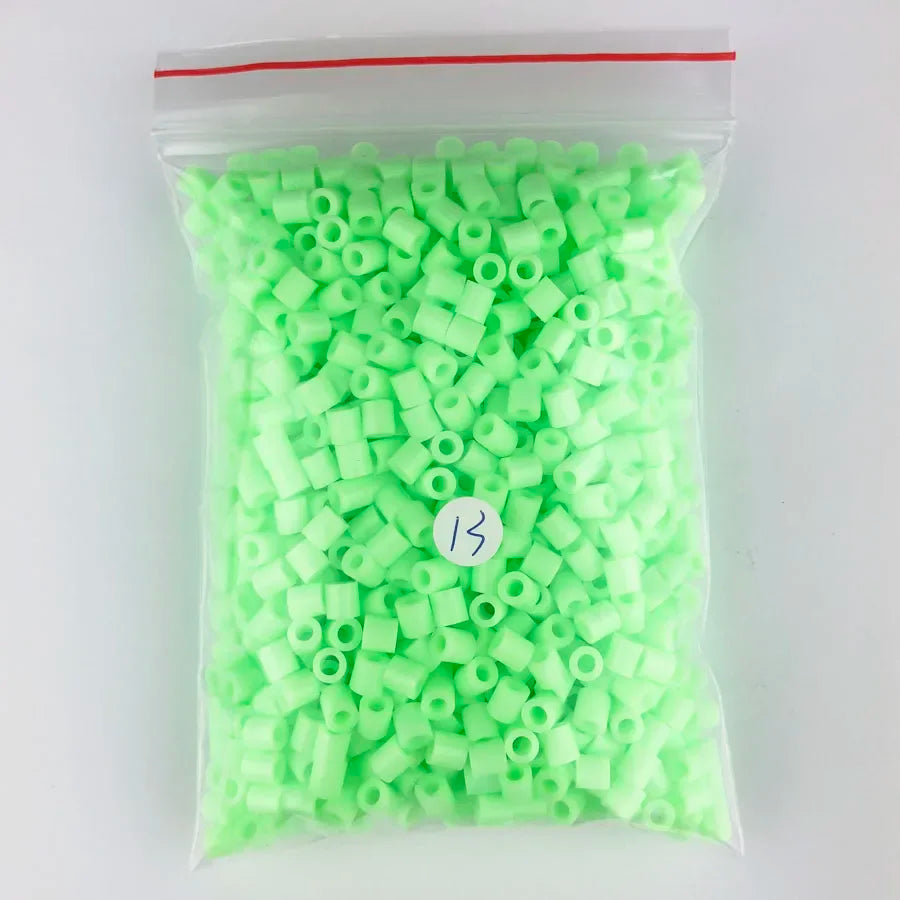 500pcs 5mm Hama Beads Perler Fuse Iron Beads GREAT KID FUN.Diy Intelligence Educational Toys Puzzles