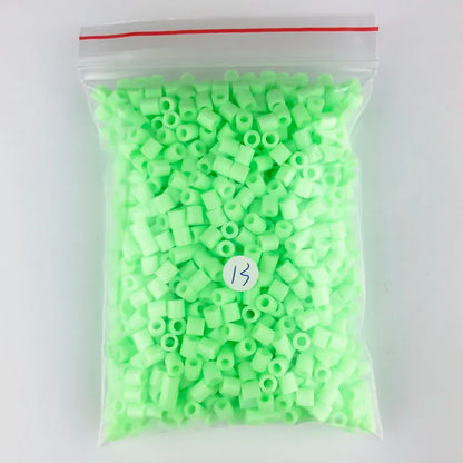 500pcs 5mm Hama Beads Perler Fuse Iron Beads GREAT KID FUN.Diy Intelligence Educational Toys Puzzles