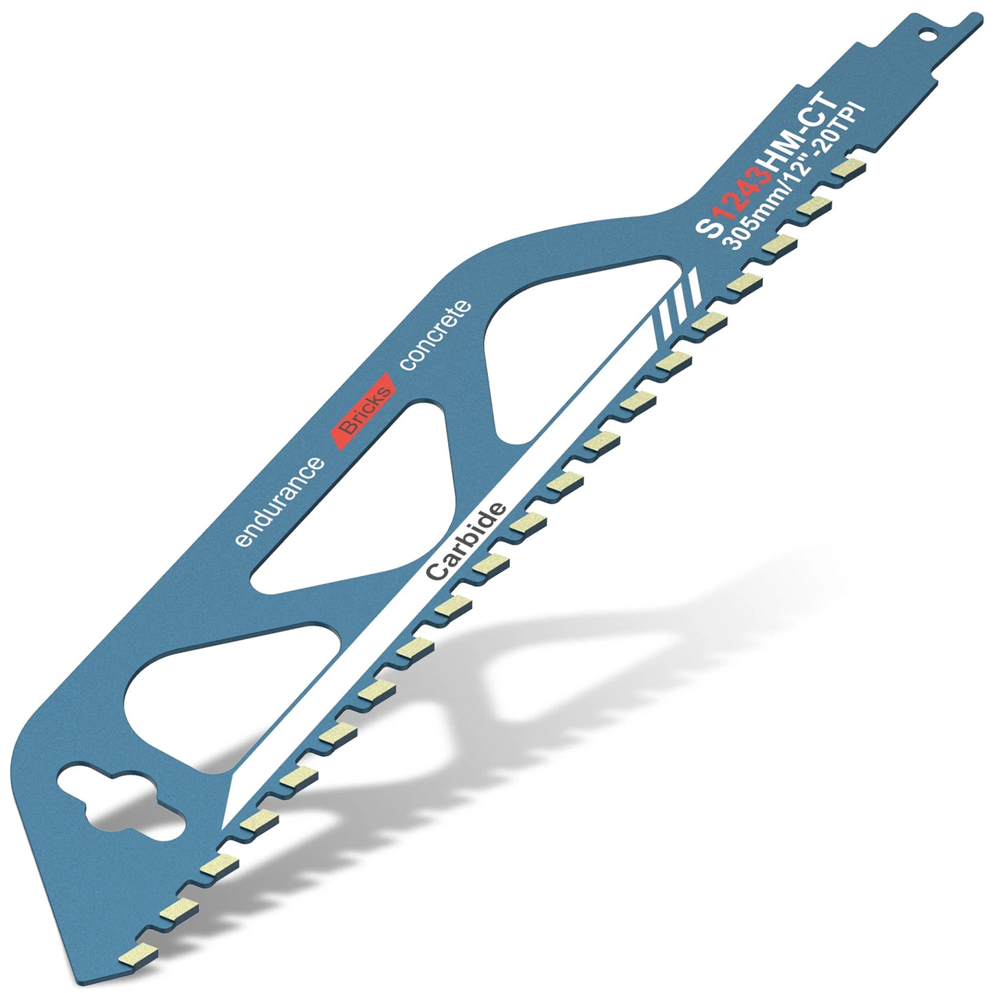 Demolition Masonry Reciprocating Saw Blade Hard Alloy Blade for Cutting Brick, Wood, Metal, PVC Tube, Porous Concrete, Hand Tool