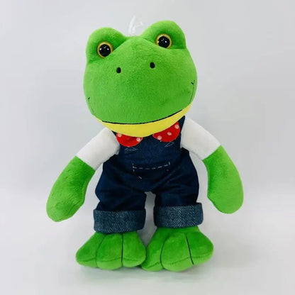 In Stock Cute Magic Expression Plush Doll 25cm Soft Plush Frog Toy Cartoon Girl Stuffed Animal Doll Kids Gift Long Leg Frog
