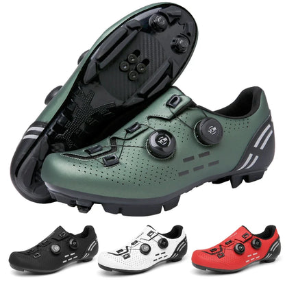 Cycling Shoes Men's Mountain Bike And Road Cycling Shoes,Lightweight And Breathable,Suitable For Speed Riding, Off-road, SPD-MTB