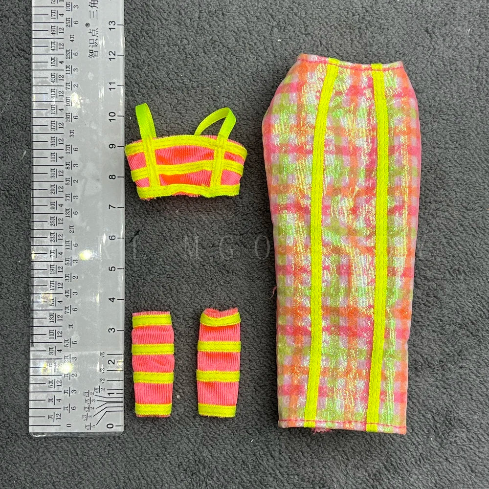 Original 24cm OMG Big Sister Doll Clothing Girl DIY Fashion Change Festival Gift Toy