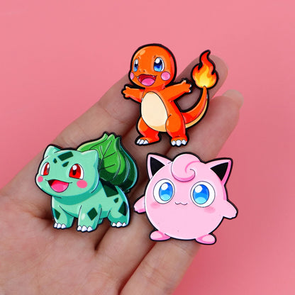 Cute Cartoon Animals Elf Enamel Pin Anime Brooches Woman Backpack Accessories Bags Badge Fashion Lapel Jewelry Gifts