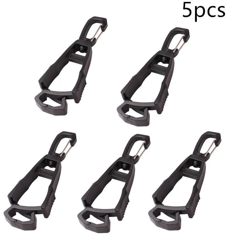 Outdoor Protective Gloves Clip Hanger Multi-purpose Safety Work Gloves Holder Anti-drop Glove Belt Clamp for Worker Construction