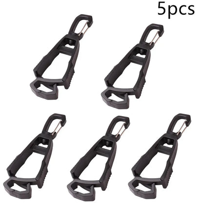 Outdoor Protective Gloves Clip Hanger Multi-purpose Safety Work Gloves Holder Anti-drop Glove Belt Clamp for Worker Construction