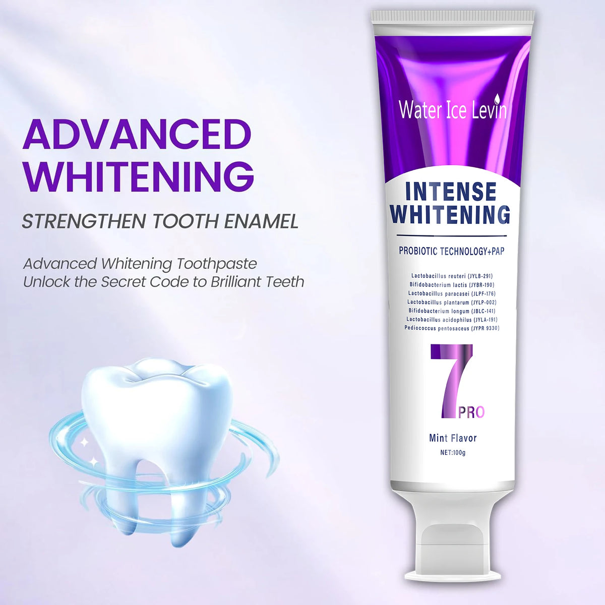 Probiotic Super Whitening Toothpaste - Deep Cleaning, Fresh Breath, Oral Care Set