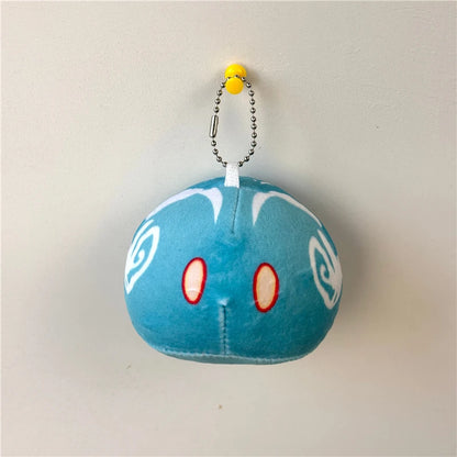 10cm Genshin Slime Plush Pendant Toys Genshin Impact Stuffed Pillow Cute Anime Game Original God Cosplay Fans for Kid Gift