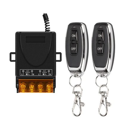 AC220V 433Mhz Remote Control Switch Hign Power On off Remote Control Transmitter for Water Pump Motor LED/Electric Appliance