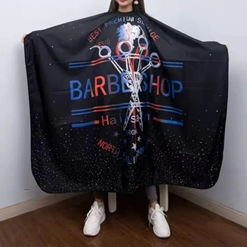 1pc Barber Cape - Waterproof Hairdressing Cape & Haircut Gown Cloth for Hair Styling
