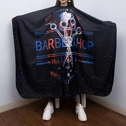 1pc Barber Cape - Waterproof Hairdressing Cape & Haircut Gown Cloth for Hair Styling