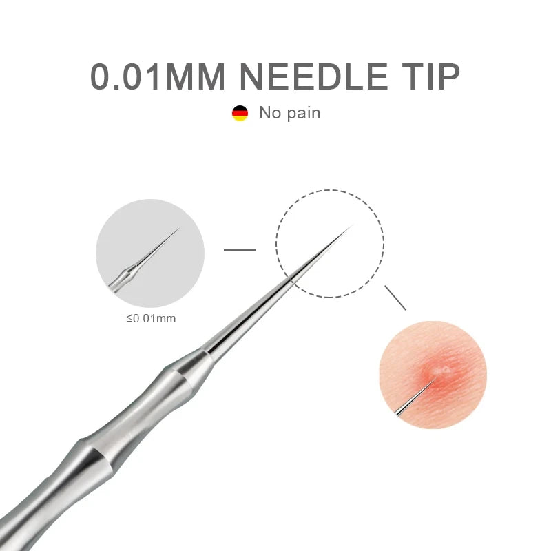 Acne Needle Pore Cleaner Needles Beauty Artifact Blemish Extractor Remover Needle Tool for Pimples Blackhead Removal