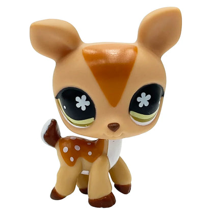 Rare pet shop lps toy toy Stands Short Hair Cat Original Kitten Husky Puppy Dog Fox Cute Animal Old Bobble head toy