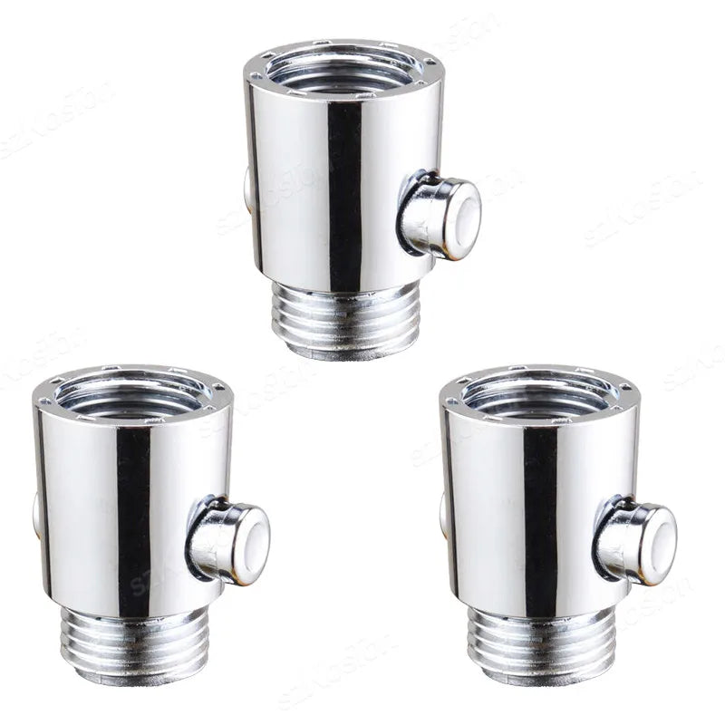 Shower Head Control Switch Shut Off Stop Valve Handheld Shower Head Bidet Sprayer Pipe Water Saving Valve Bathroom Accessories