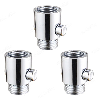 Shower Head Control Switch Shut Off Stop Valve Handheld Shower Head Bidet Sprayer Pipe Water Saving Valve Bathroom Accessories