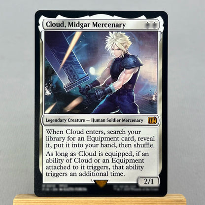 FIN HOLO14-Ⅰ01 Tcg proxy magical cards Vivi Ornitier Sephiroth, Fabled SOLDIER Summon Bahamut Cloud, Midgar Mercenary gathering