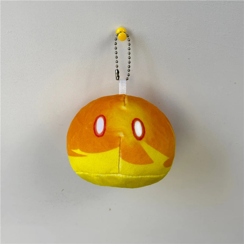 10cm Genshin Slime Plush Pendant Toys Genshin Impact Stuffed Pillow Cute Anime Game Original God Cosplay Fans for Kid Gift