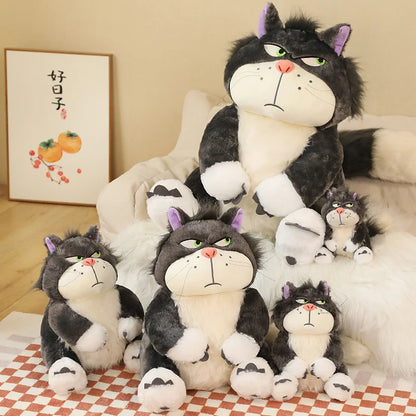 Kawaii  Lucifer Cat Plush Toys Princess Dream Stuffed Kitten Animals Dolls Funny Birthday Xmas Gifts for Girls Room Decoration