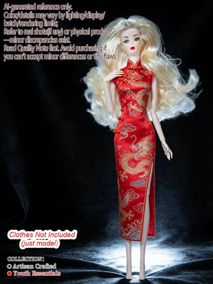 Multi-Joint BJD Model, 1/6 Scale 12-Joint, Changeable Makeup Premium Craft (no clothing)