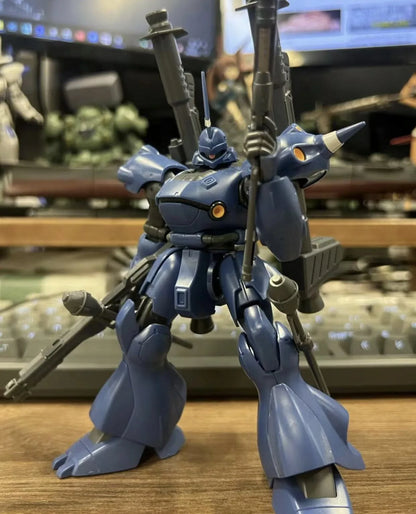 HG 1/144 Kampfer MS-18E Assembly Model Kit Action Figure Boy Puzzle Toy Gift Desktop Decoration With Water Sticker Collectible