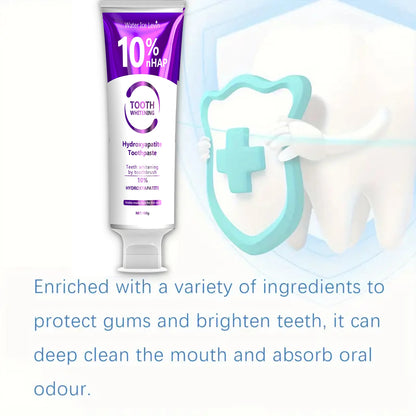 10% Nanoh Hydrogen Oxide Toothpaste, Gently Cleans Teeth with Gently, Brush Your Teeth, Deep Cleansing, Romantic Date, Daily Use, Say Goodbye to Embarrassment, Confident and Speaking