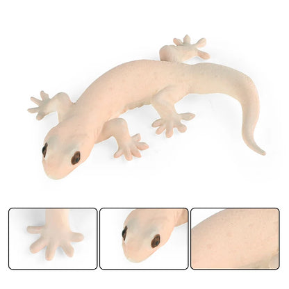 Oenux New Simulation Wild Reptile Animals Action Figures Lizard Model Figurines Kids Education Congnitive Scene Decoration Toy