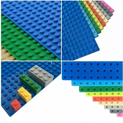 4PCS Classic Baseplates 32x32 16X32 Dots Building Blocks Bricks Base Plates DIY Plastic Board Blocks MOC City Construction Toys