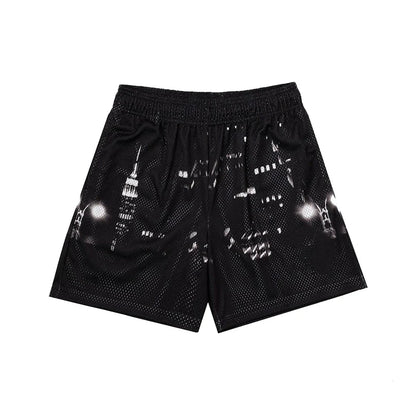 NEW Summer Sports Shorts Men Fitness Sweatpants bodybuilding Short Pants Mens Gym Quick Dry brand Jogging mesh men Shorts
