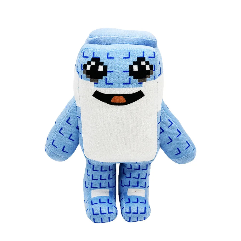 NEW Steal A Brainrot Esok Sekolah Plush Hot Game Peripheral Plushie Cute Cartoon No. 9 House Stuffed Doll Toy Gamer Fans Gift