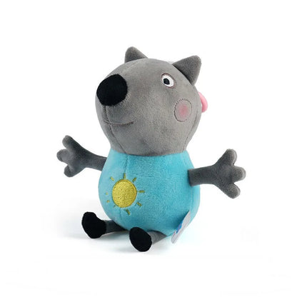 Genuine Peppa Pig Plush Pig Kids Toys 19CM Pet Dinosaur Teddy Bear Soft Stuffed Anime Figure Doll Children's Birthday Gifts