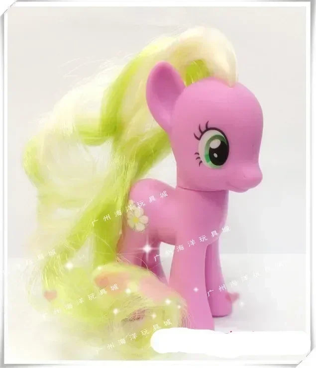 Original Hasbro My Little Pony Anime Figures Cute Twilight Sparkle Rainbow Fluttershy Pinkie Pie Rarity Collect Model Toy Gift