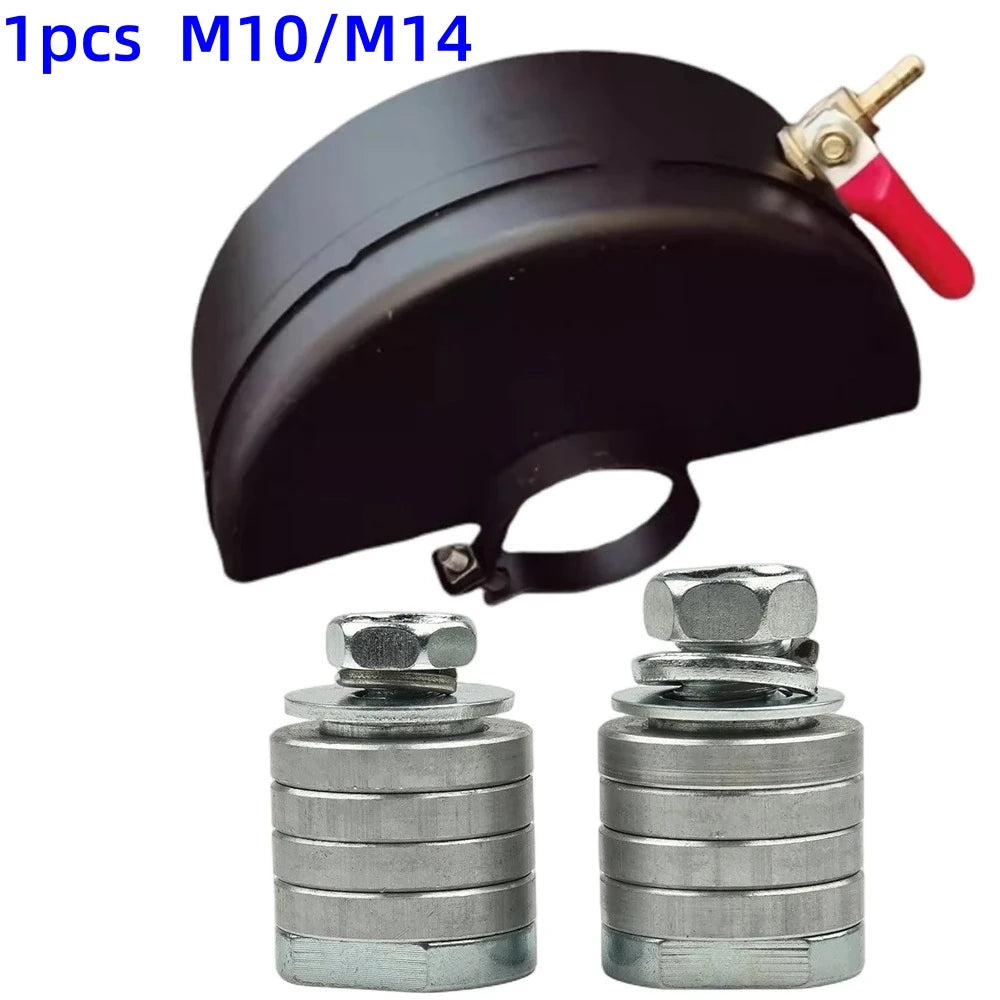 M10 M14 Angle Grinder To Grooving Machine Adapter 100/125 Type Angle Grinder Polisher Interface Converter Power Tools Adapter