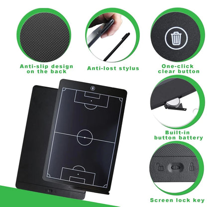 8.5/10/16-Inch LCD Electronic Football Tactical Tablet Strategy Marker Basketball Board Soccer Coach Blackboard Sports Training