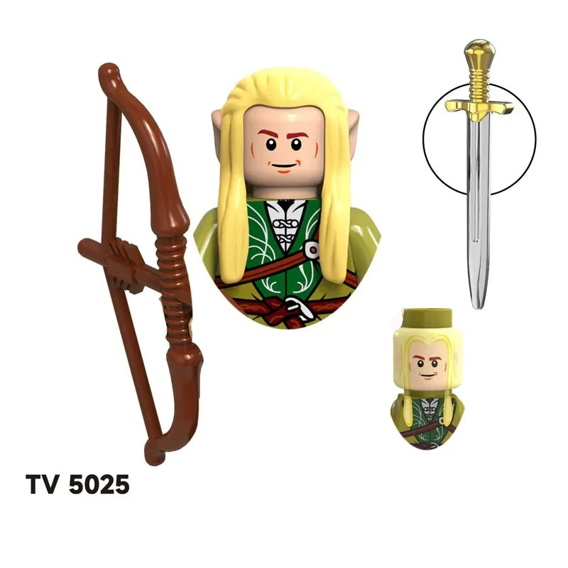 PG517 PG518 PG519 PG520 King Anime Movies Figs Bricks Dolls Mini Action Toy Figura Building Blocks Toys Doll