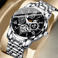 silvery black
